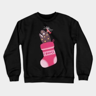 Christmas eel Crewneck Sweatshirt